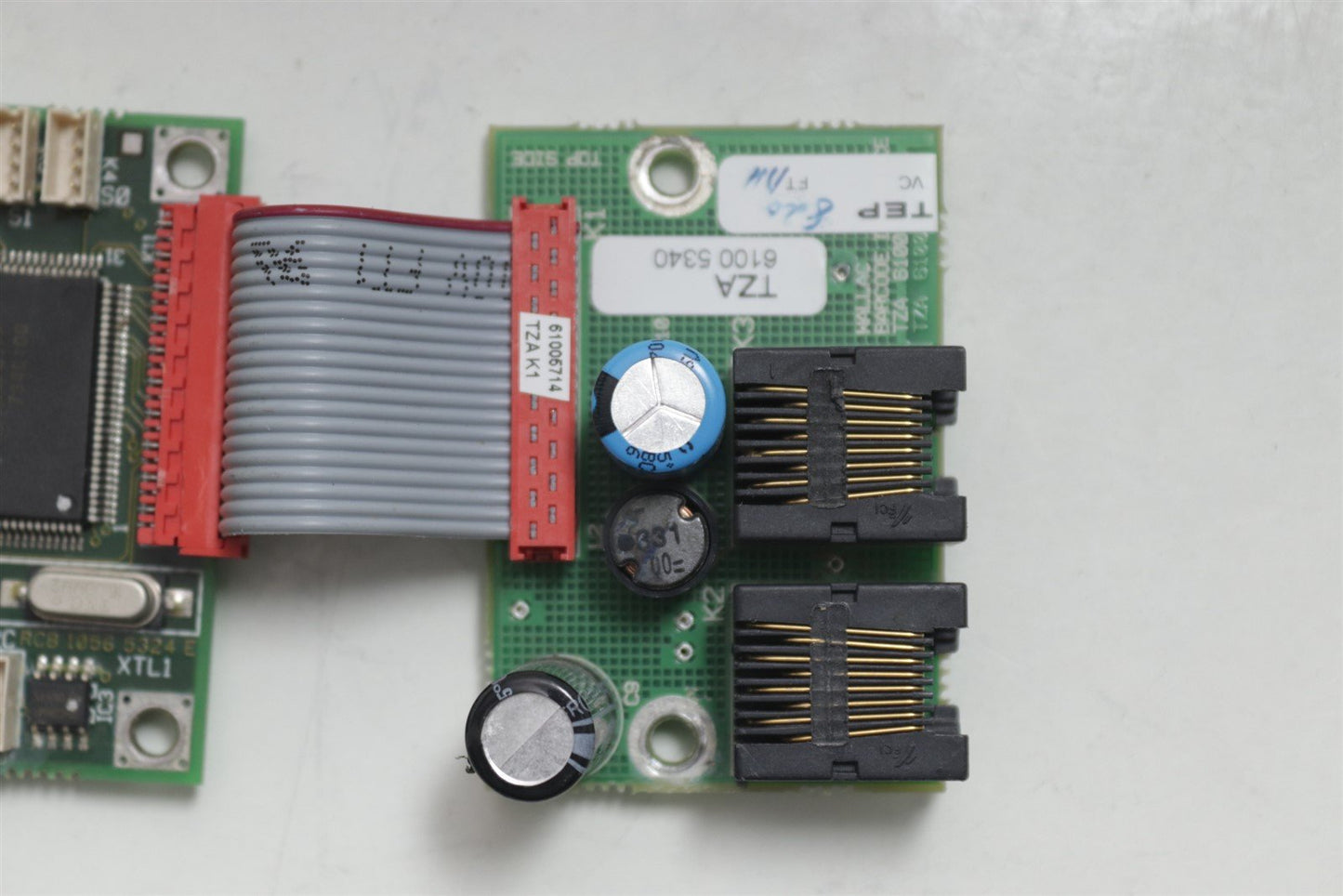 Wallac Quad Stepper Node Board RCB 10565324 E w/Barcode Interface TZA 61005341 A