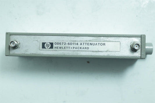 HP Agilent 08672-60114 18GHz 110dB Programmable Step Attenuator TESTED