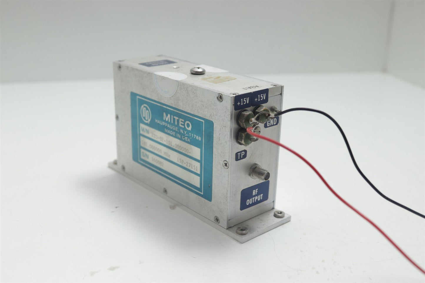 Miteq Phase Lock Crystal Oscillator 101 MHz Tested