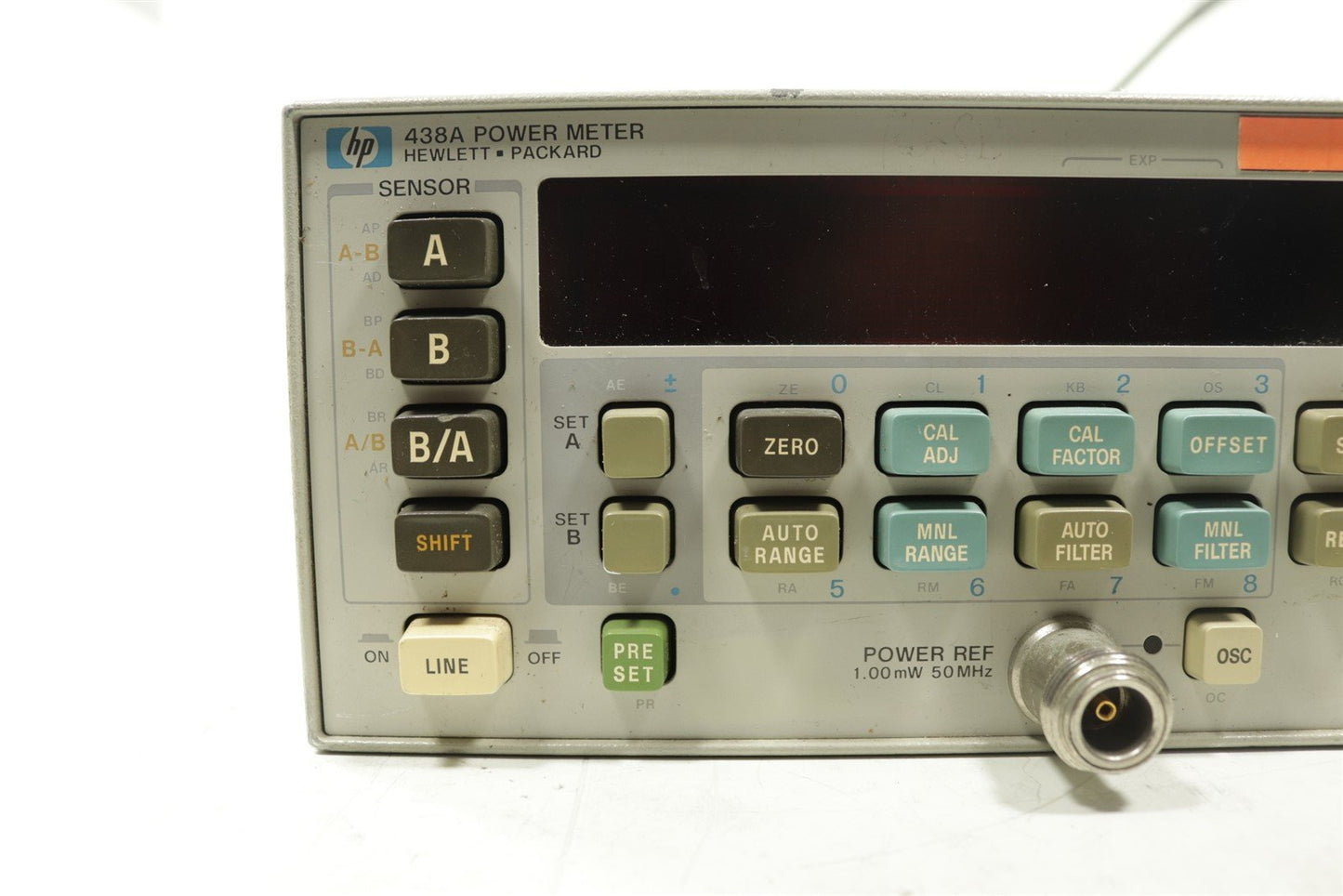 HP Agilent 438A Power Meter Dual Channel 100KHz-50GHz Tested Calibrated