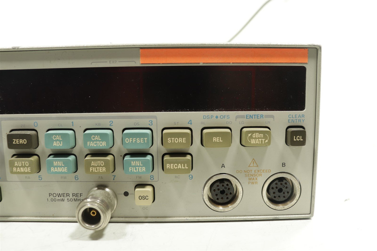 HP Agilent 438A Power Meter Dual Channel 100KHz-50GHz Tested Calibrated