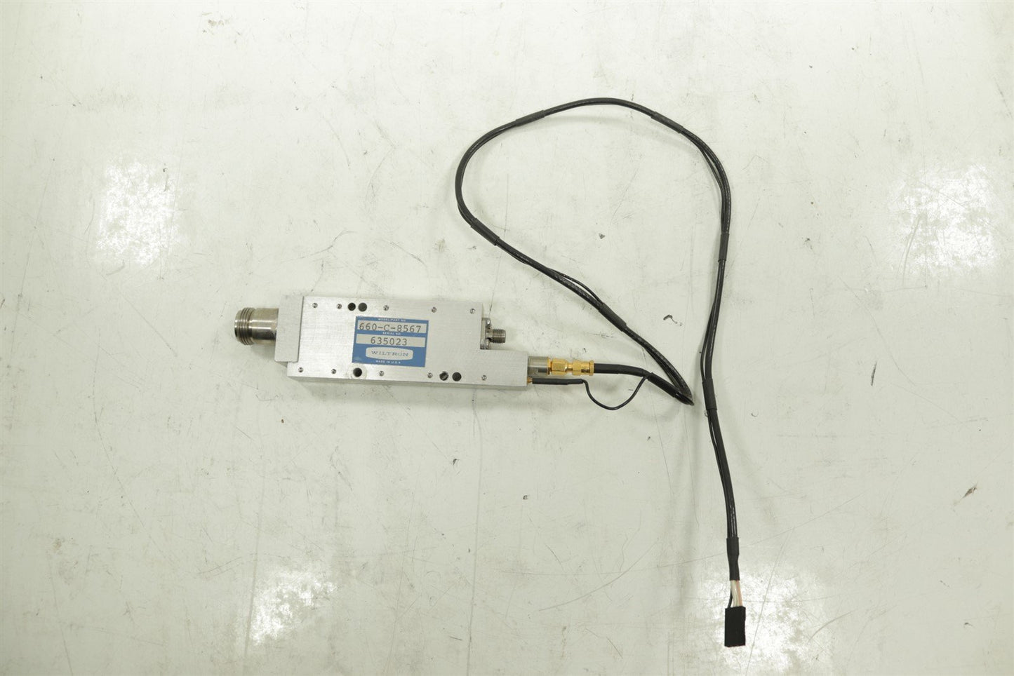 Wiltron 18 GHz N (F) to SMA (F) Coupler Assembly 660-C-8567
