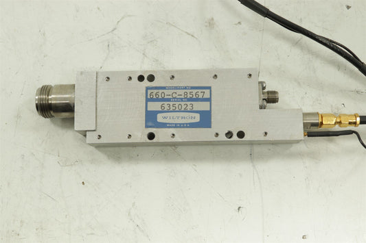 Wiltron 18 GHz N (F) to SMA (F) Coupler Assembly 660-C-8567