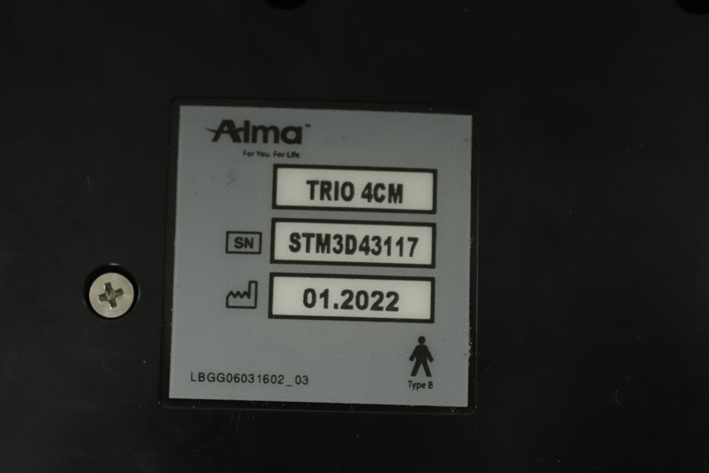 Alma Laser HandPiece Trio 4CM Harness CABLE ONLY