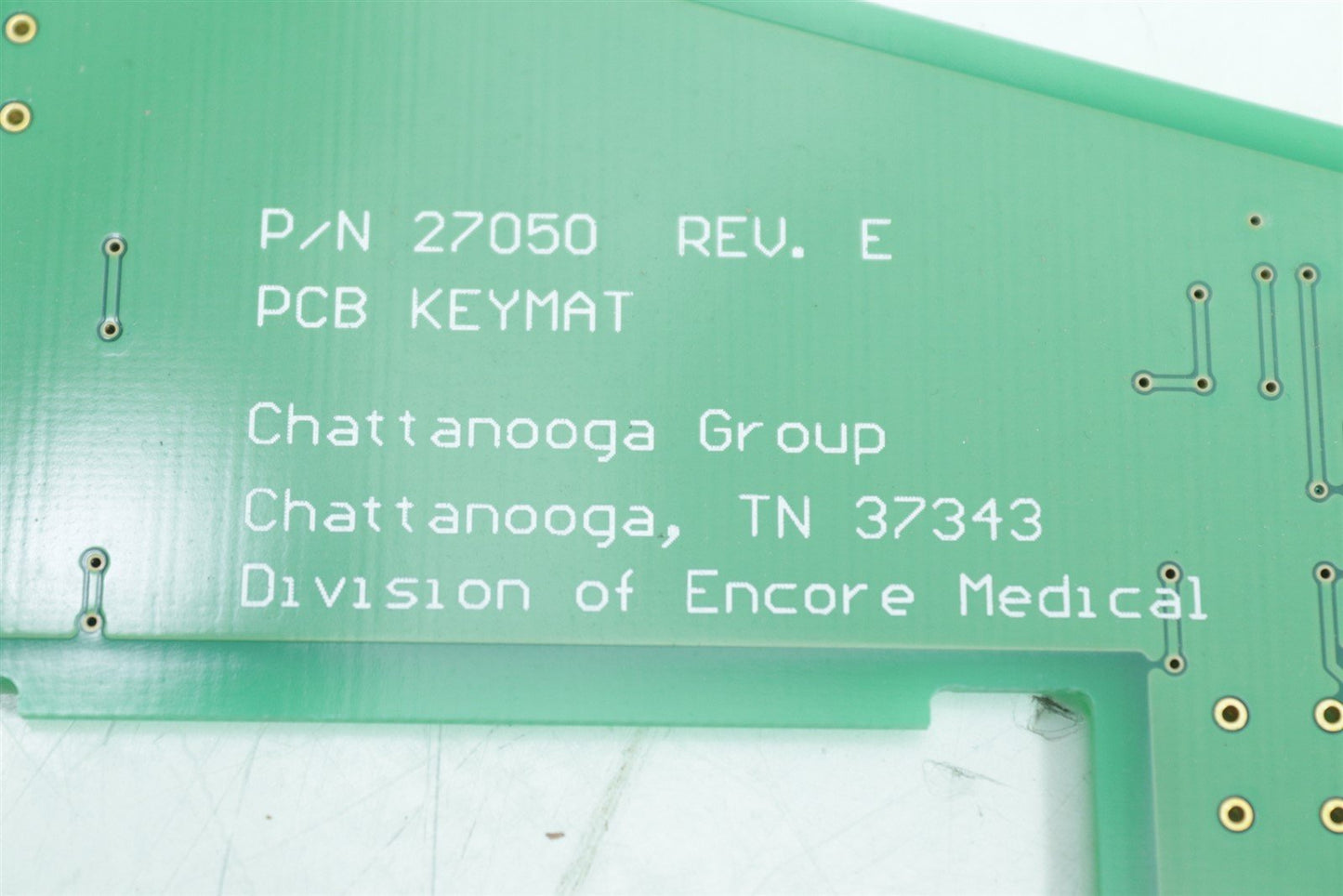Chattanooga Group Intelect Advanced Color Combo 2752CC pcb keymat assy 27051