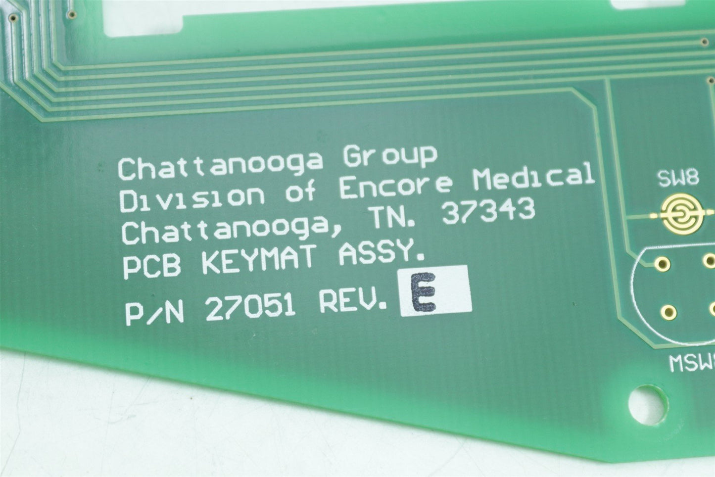 Chattanooga Group Intelect Advanced Color Combo 2752CC pcb keymat assy 27051
