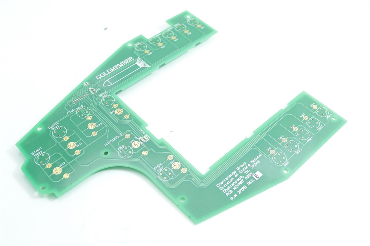 Chattanooga Group Intelect Advanced Color Combo 2752CC pcb keymat assy 27051