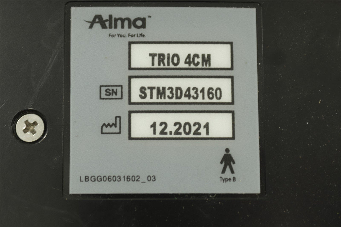 Alma Laser HandPiece Trio 4CM Harness CABLE ONLY