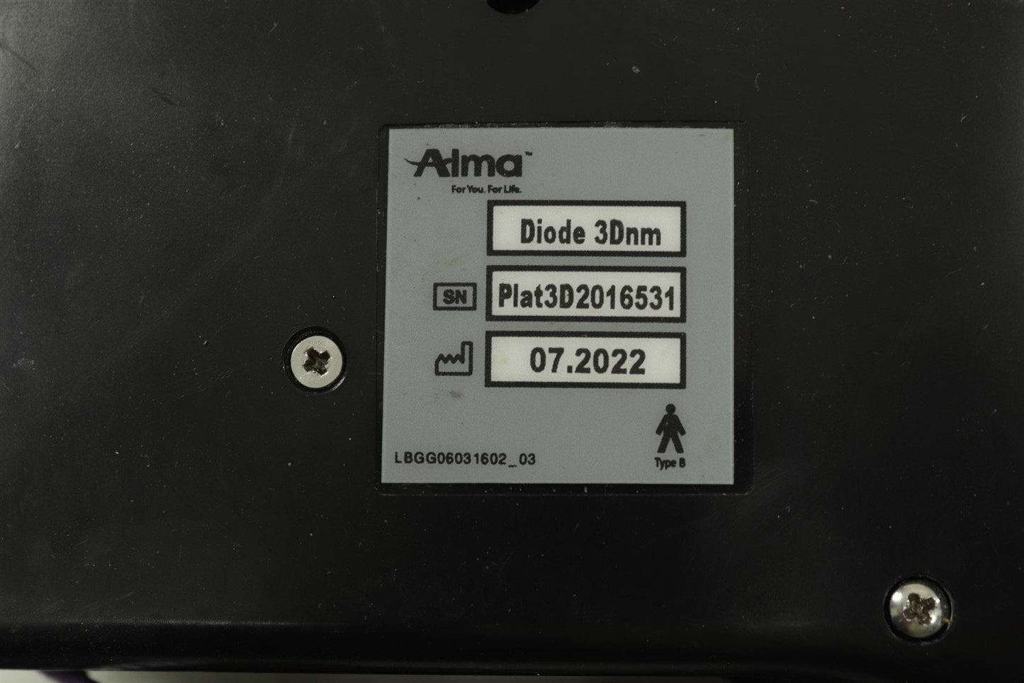 Alma Laser HandPiece Diode 3Dnm Harness CABLE ONLY