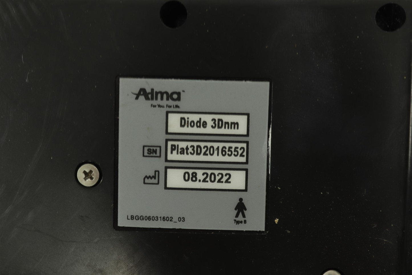 Alma Laser HandPiece Diode 3Dnm Harness CABLE ONLY