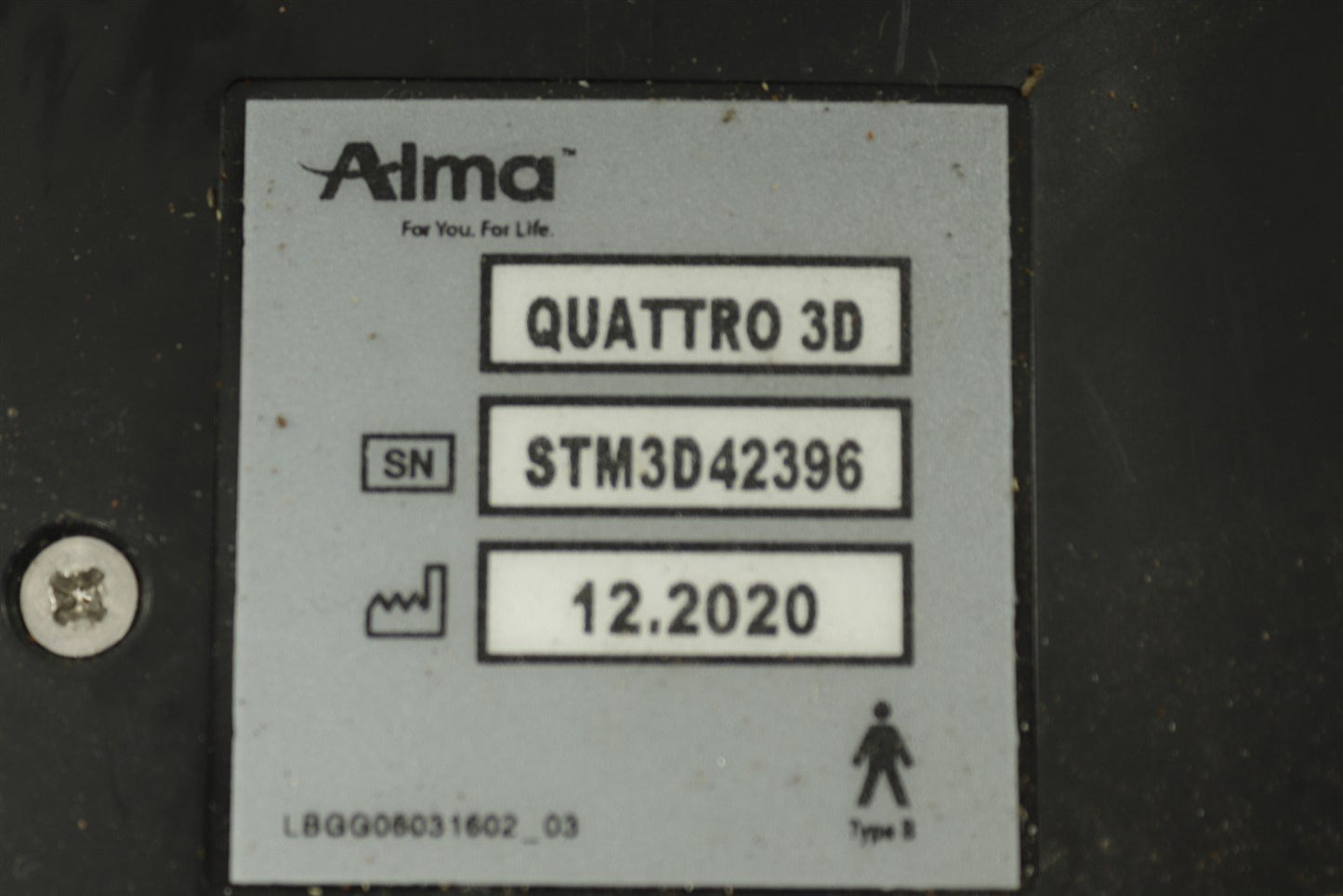 Alma Laser HandPiece Qauttro 3D Harness CABLE ONLY