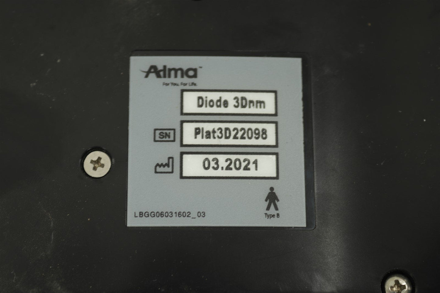 Alma Laser HandPiece Diode 3Dnm Harness CABLE ONLY