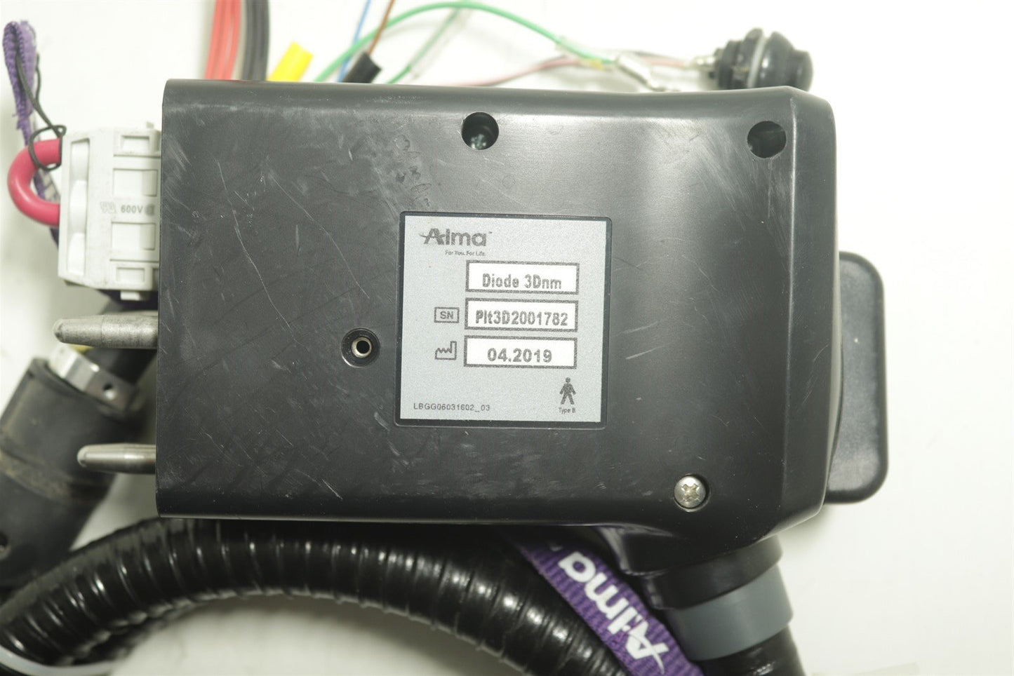 Alma Laser Hand Piece Diode 3Dnm CABLE ONLY