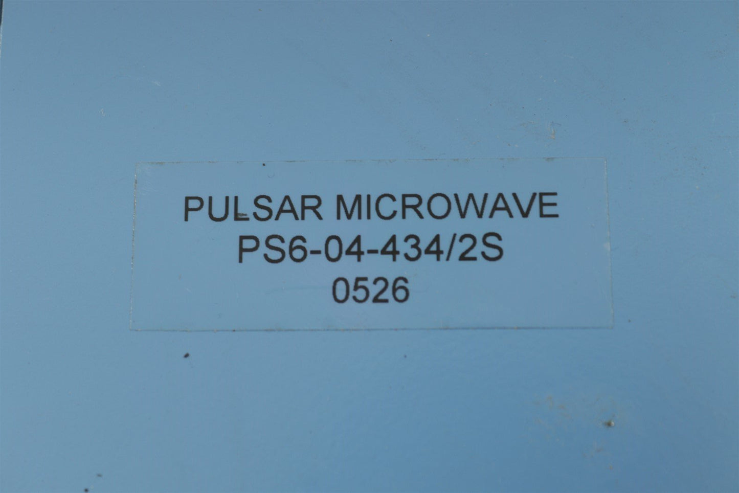 Pulsar Microwave 6-Way SMA Power Divider 1-2 GHz PS6-04-434/2S