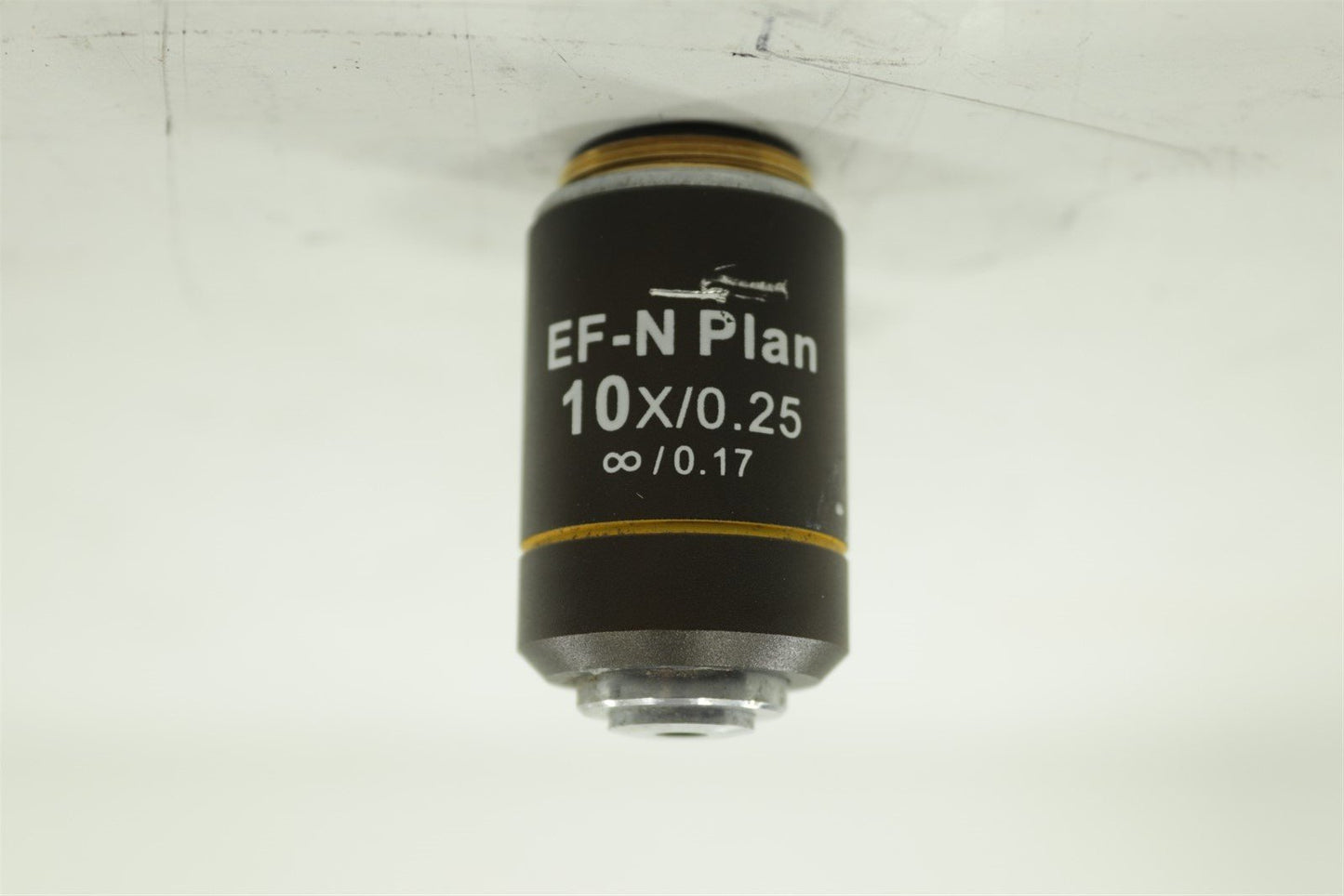 Motic EF-N Plan Microscope 10X 0.25 ∞/0.17 + 4X 0.10 ∞/- Objective lens