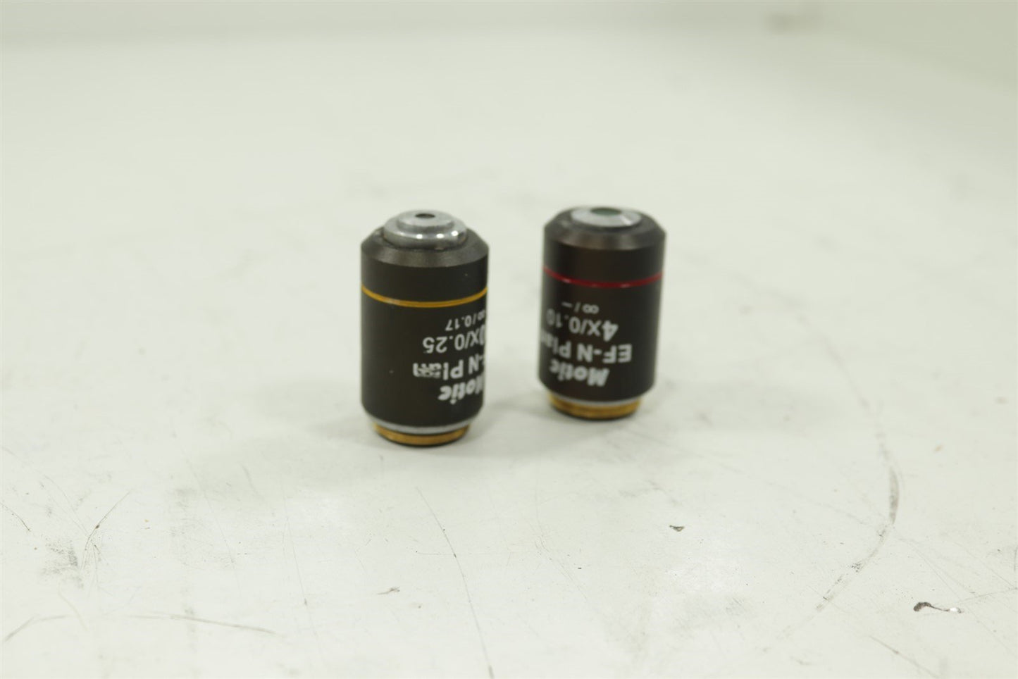 Motic EF-N Plan Microscope 10X 0.25 ∞/0.17 + 4X 0.10 ∞/- Objective lens