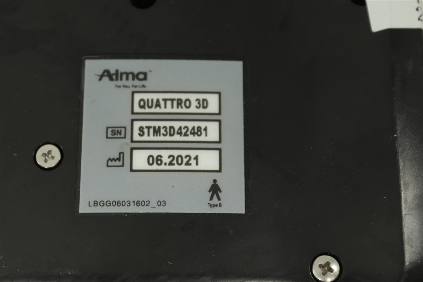 Alma Laser HandPiece Quattro 3D Harness CABLE ONLY
