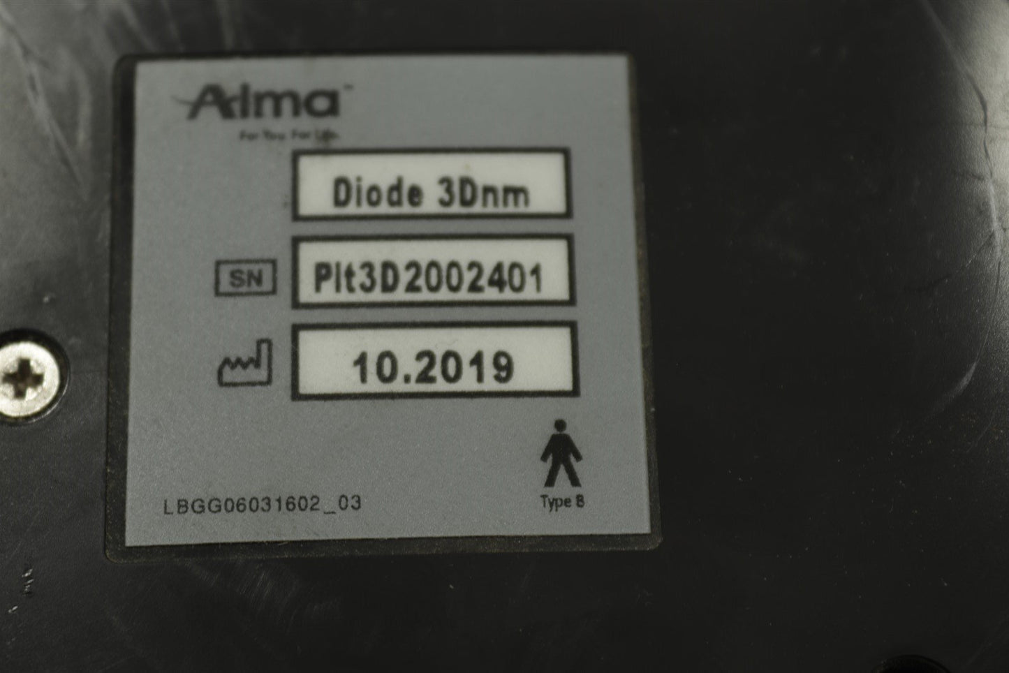 Alma Laser HandPiece Diode 3Dnm Harness CABLE ONLY