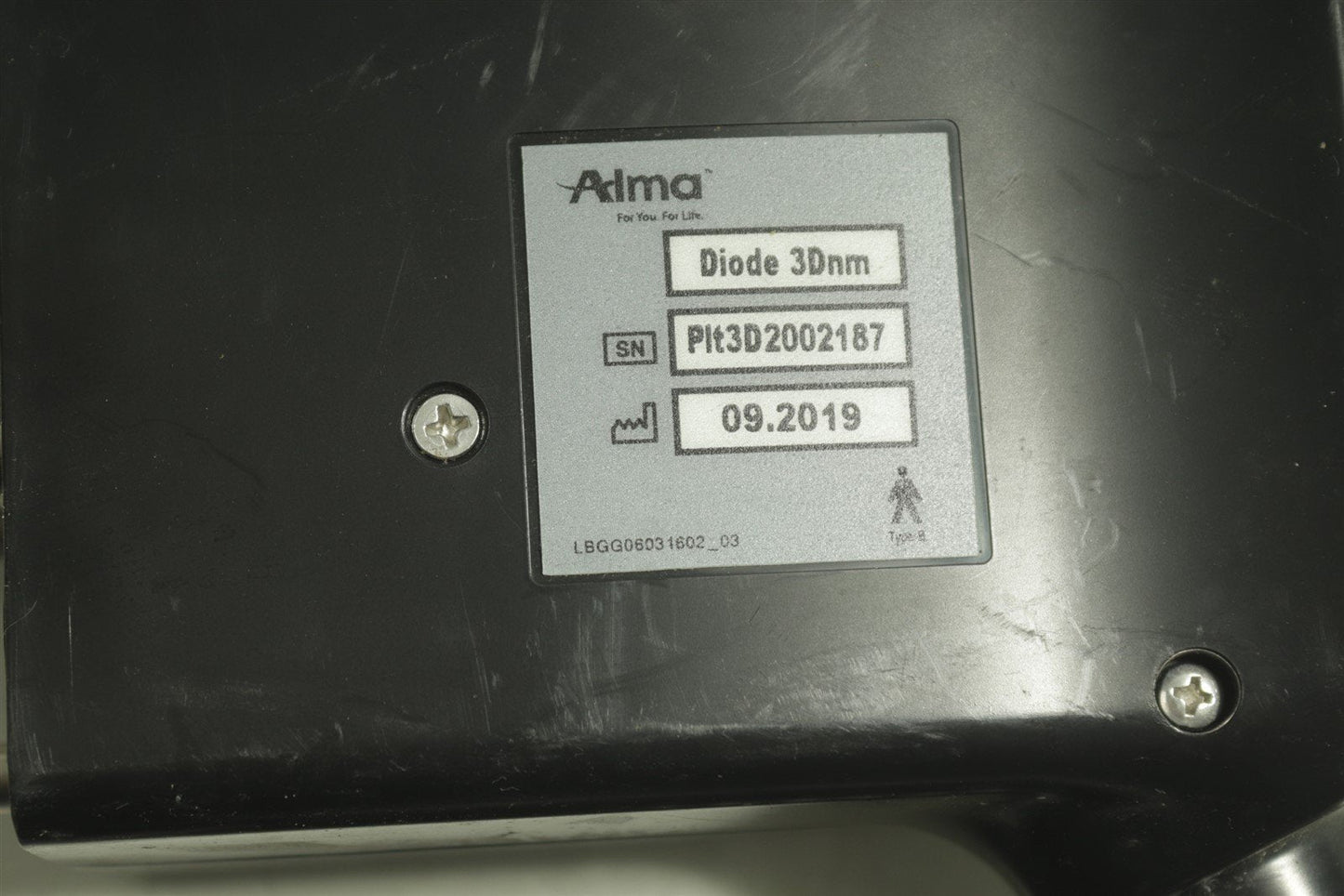 Alma Laser Hand Piece Diode 3Dnm Harness CABLE ONLY