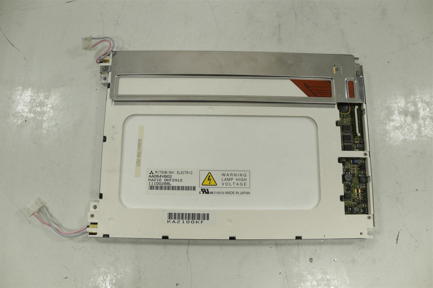 Mitsubishi Electric LCD Display Screen Panel AA084VB02 KA210 0KF2912