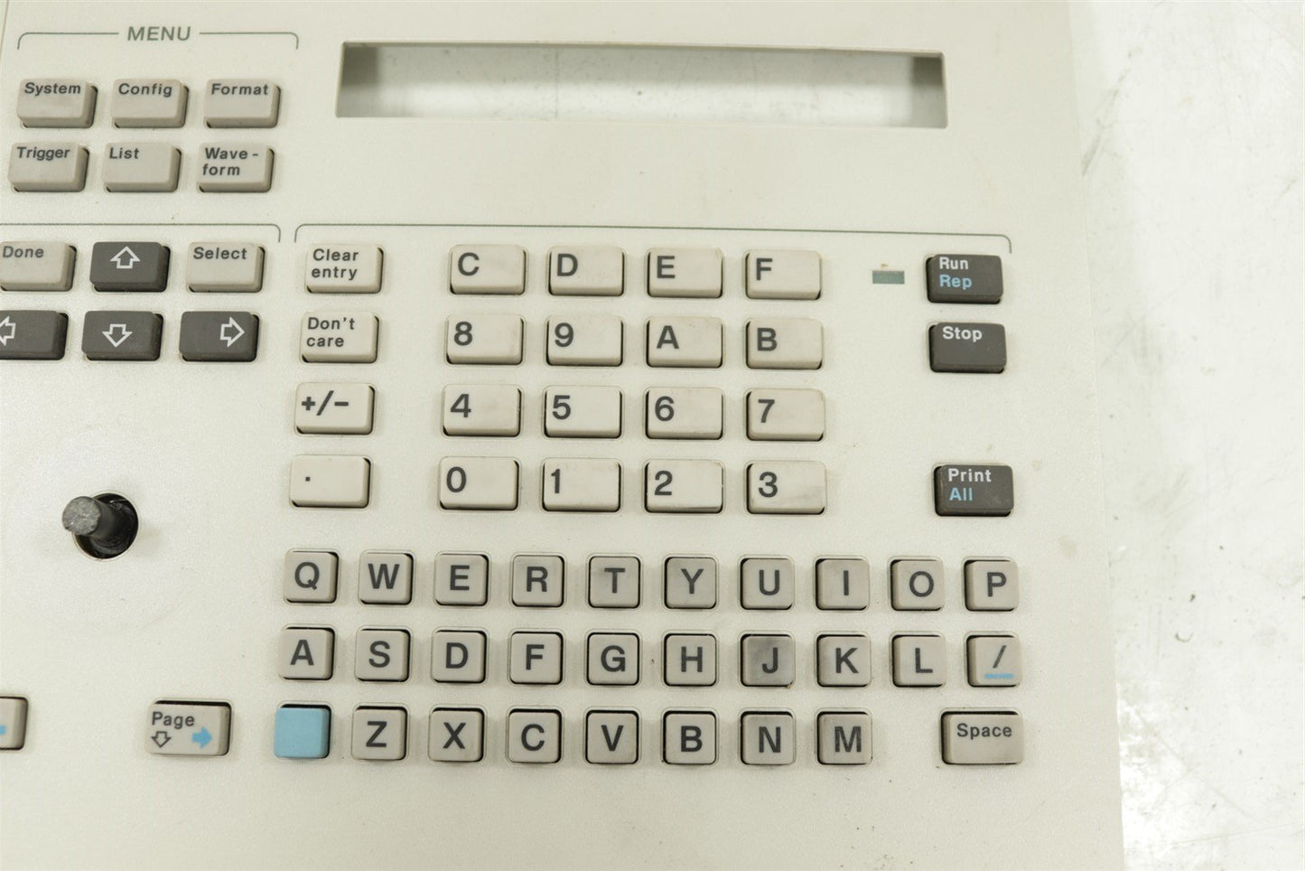 HP Agilent 1662C Front Control Panel