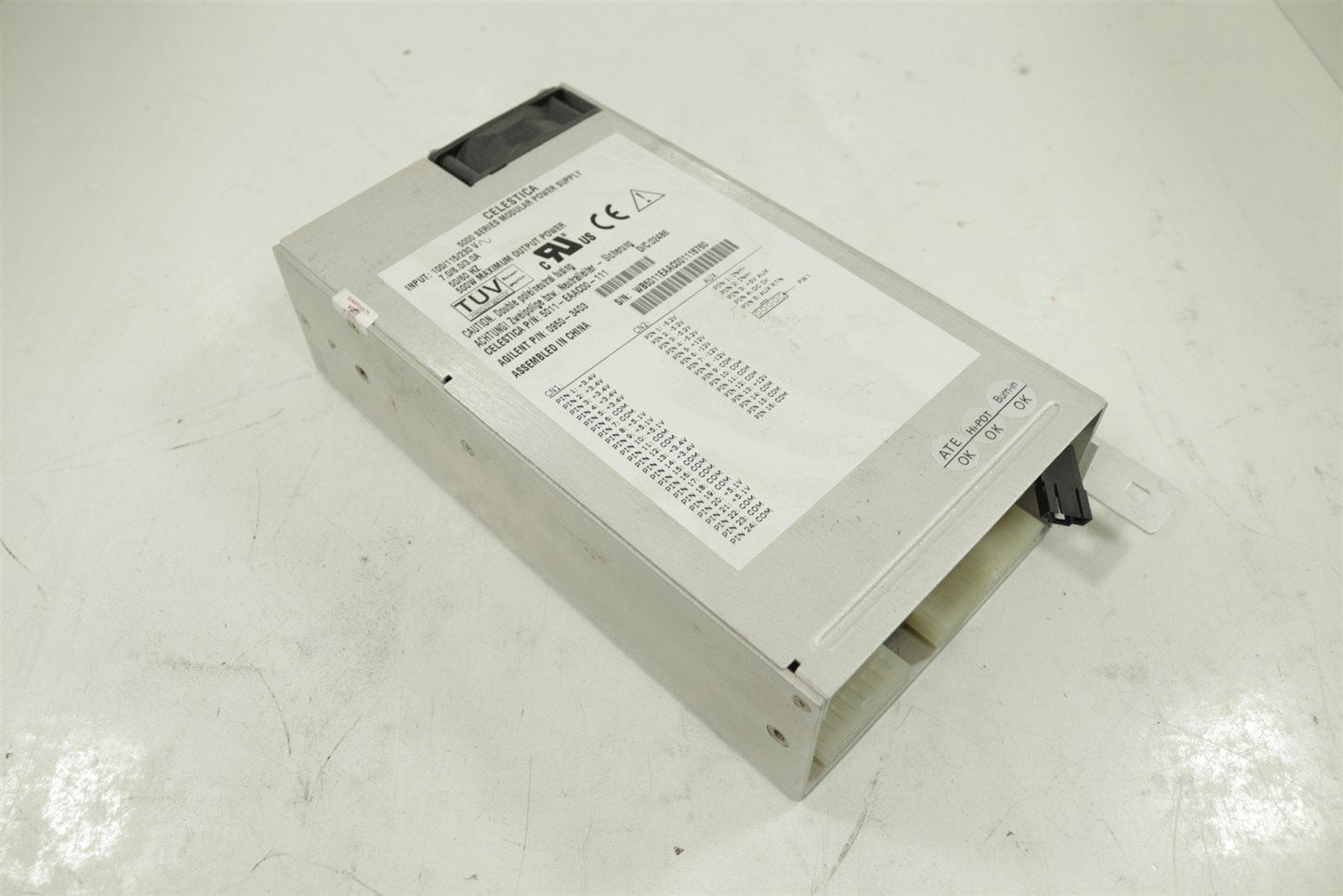 Hp Agilent 1680A Logic Analyzer Power Supply 500W 100/115/230V 0950-3403