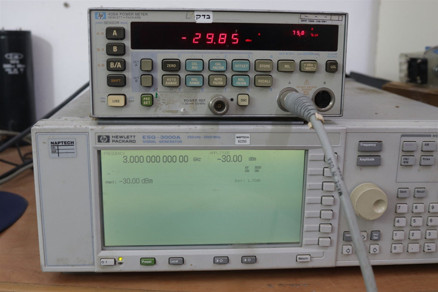 Keysight Agilent 8481D Power Sensor 10MHz - 18GHz -70dBm To -20dBm Tested