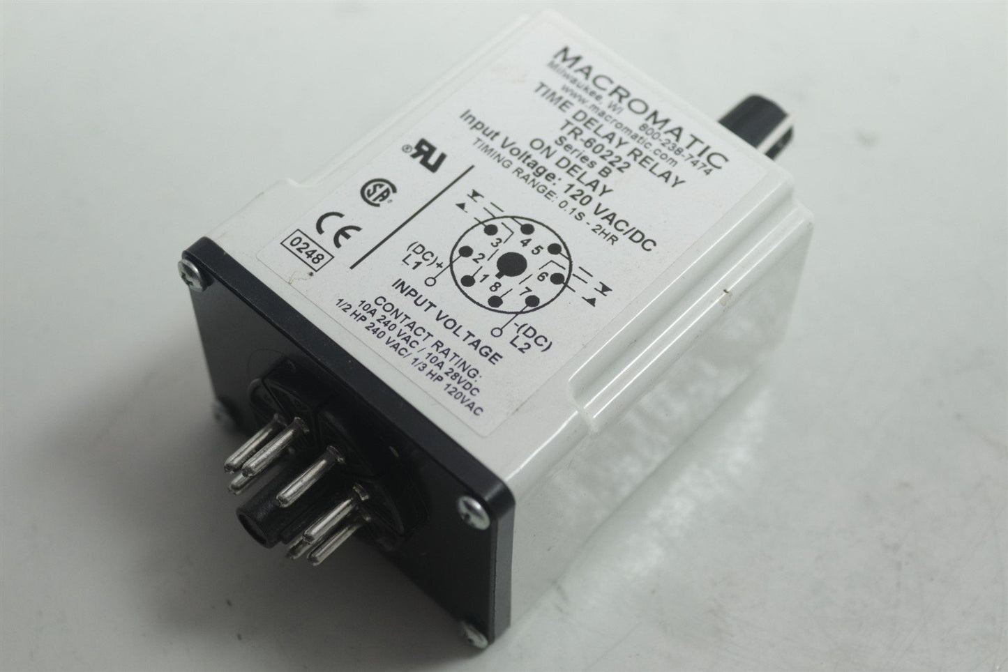 Macromatic Time Delay Relay TR-60222