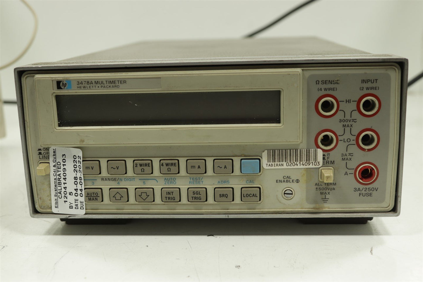 HP 3478A Multimeter 5.5 Digit TESTED
