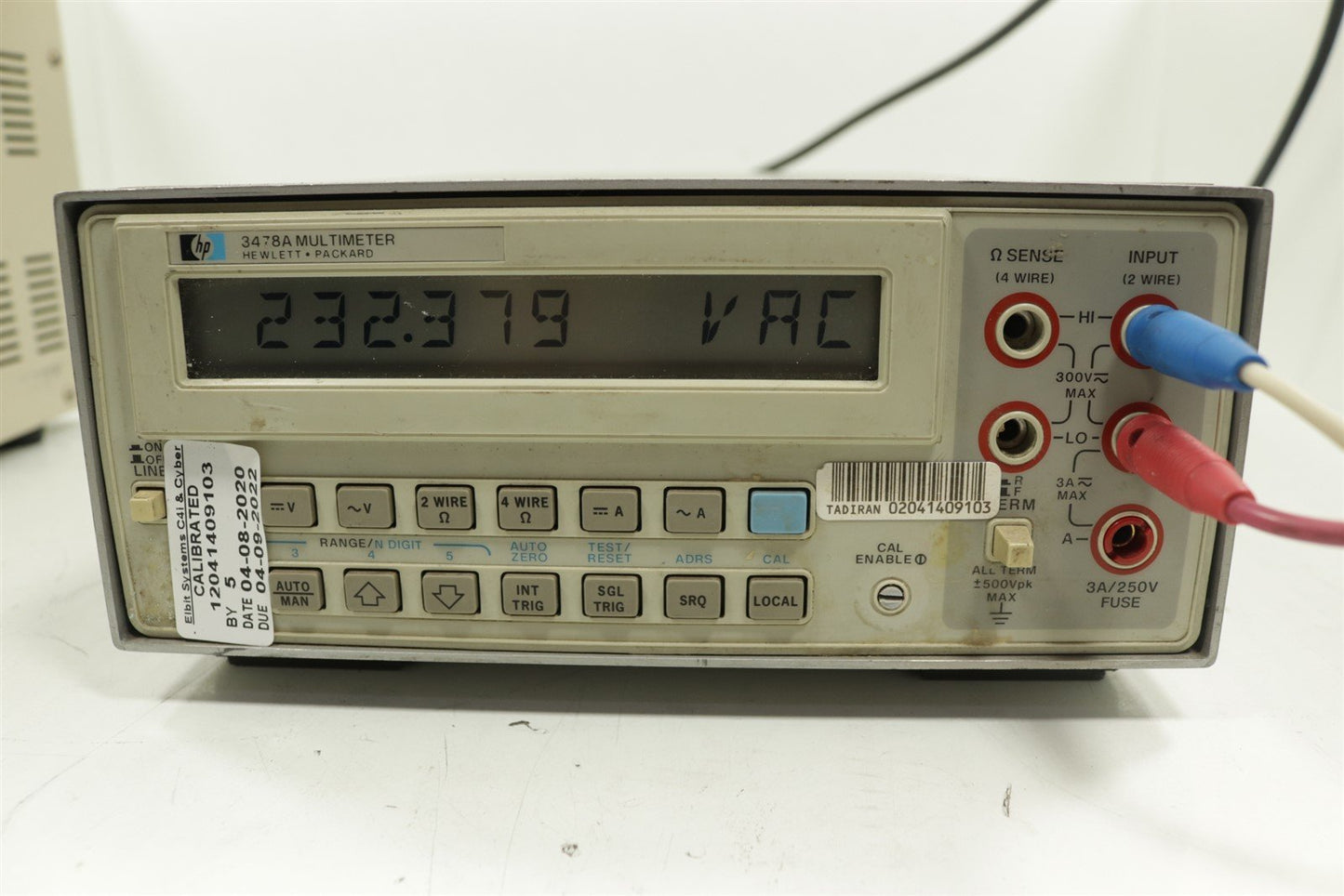 HP 3478A Multimeter 5.5 Digit TESTED