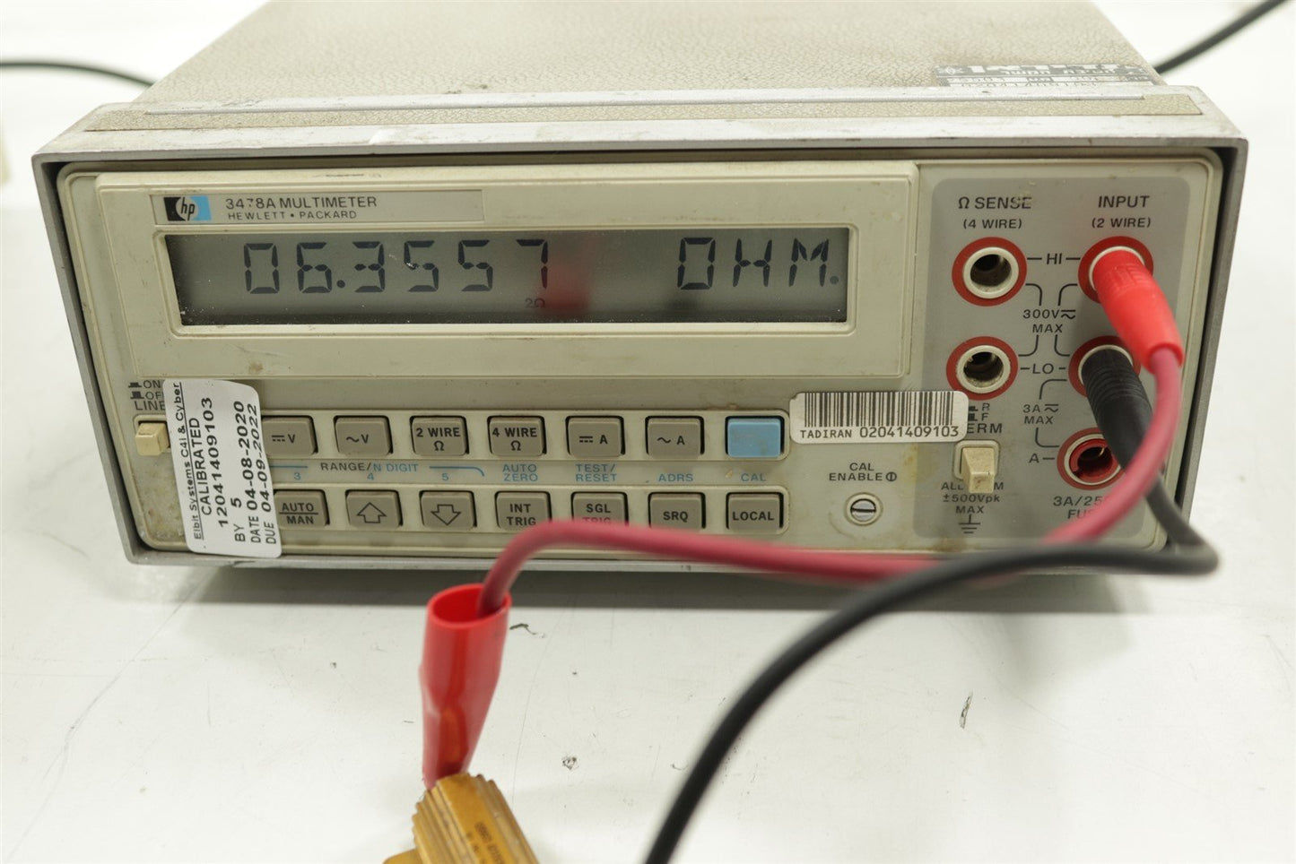 HP 3478A Multimeter 5.5 Digit TESTED