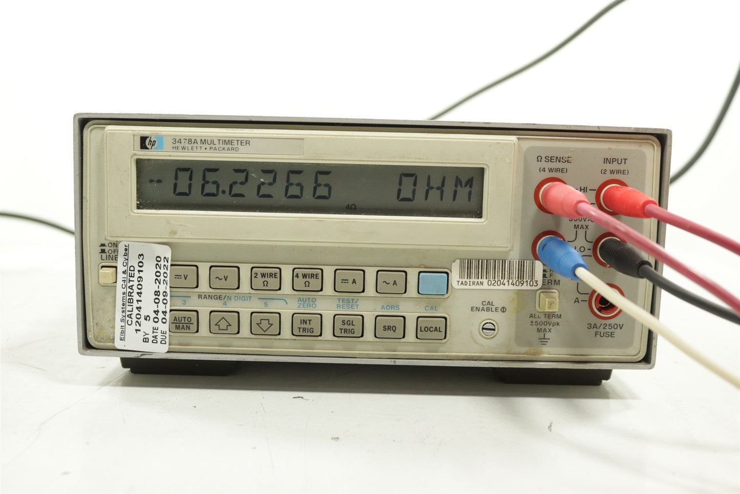 HP 3478A Multimeter 5.5 Digit TESTED