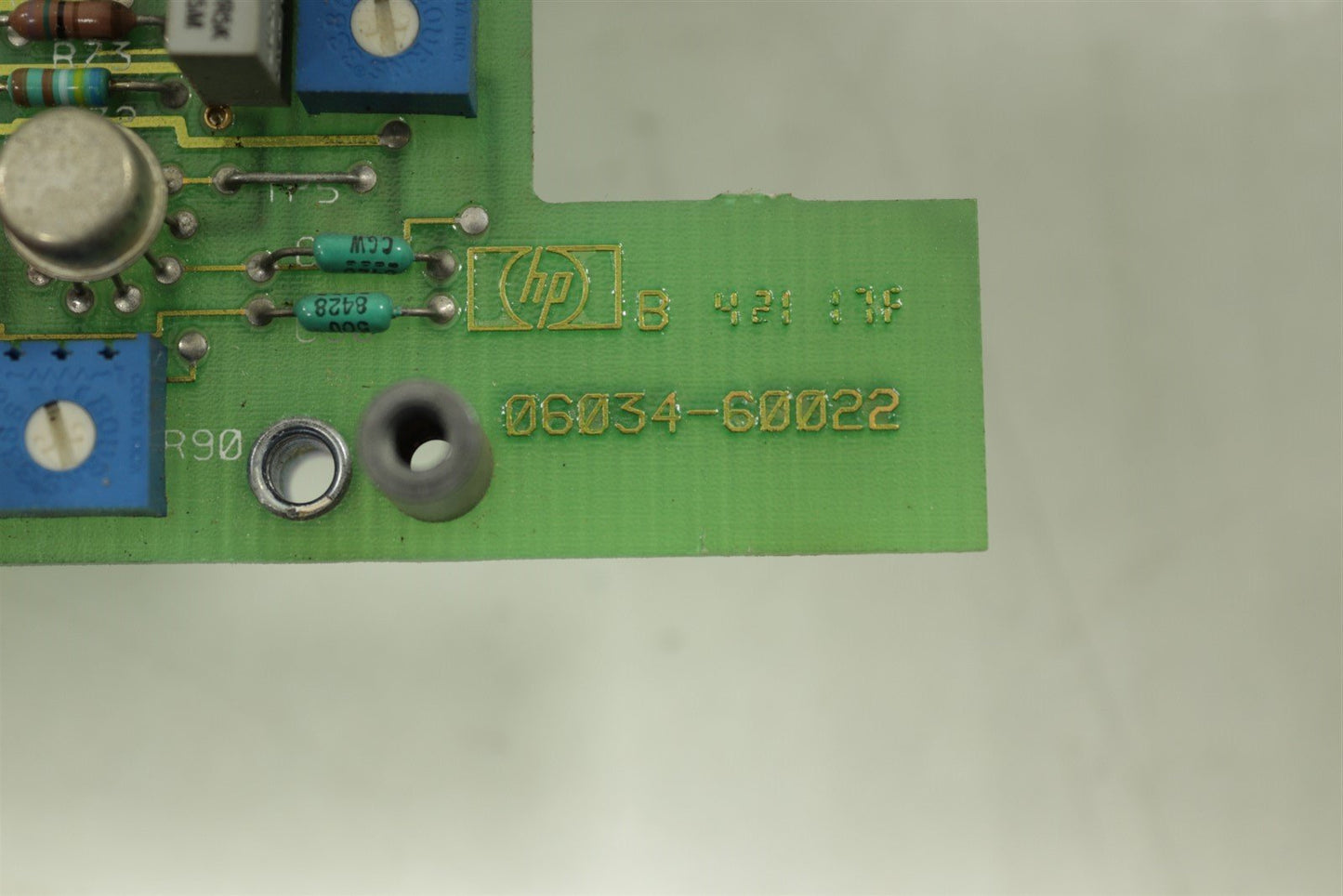 HP 6034A System Power Supply (0 - 60V/0 - 10A, 200W) Front Panel PCB 06034-60022
