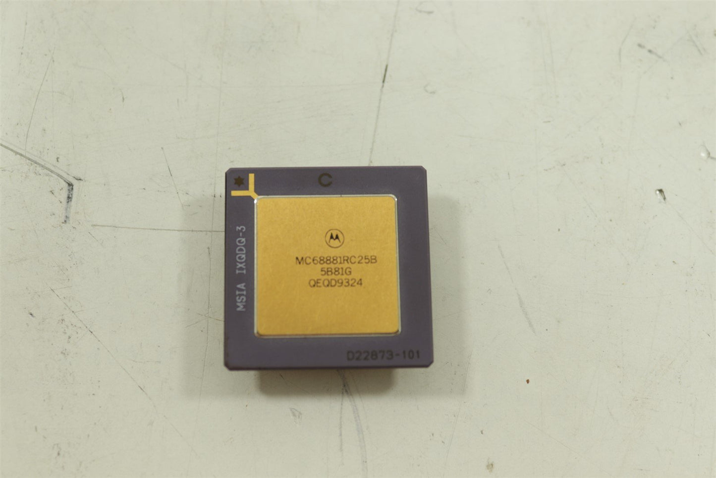 1PCS/2PCS Package PGA MC680X0 FPU COPROCESSOR MOTOROLA IC A3GS MC68881RC25B