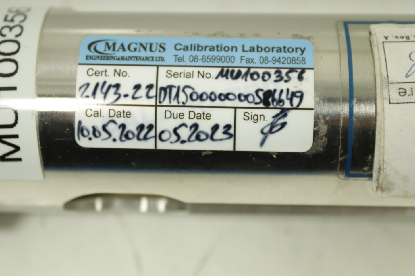KROHNE FLOWMETER Calibration Laboratory PED G1 3.3 SEP