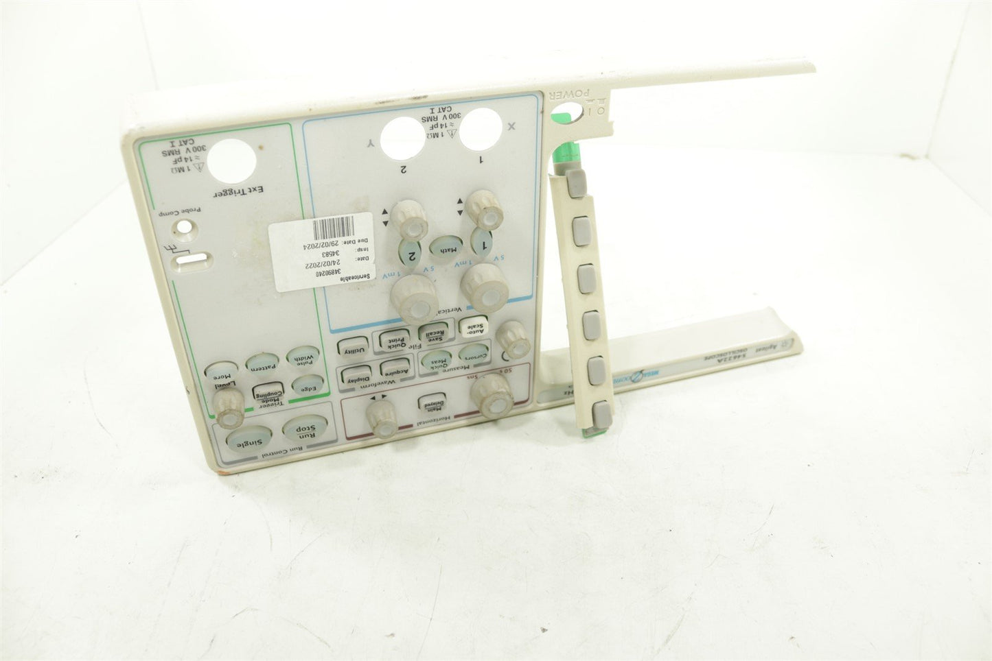 HP Agilent 54622A Oscilloscope Front Control Panel