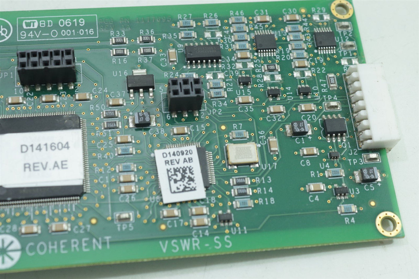 Coherent CO2 Laser 10 MHZ VSWR Protection Board 0171-172-00
