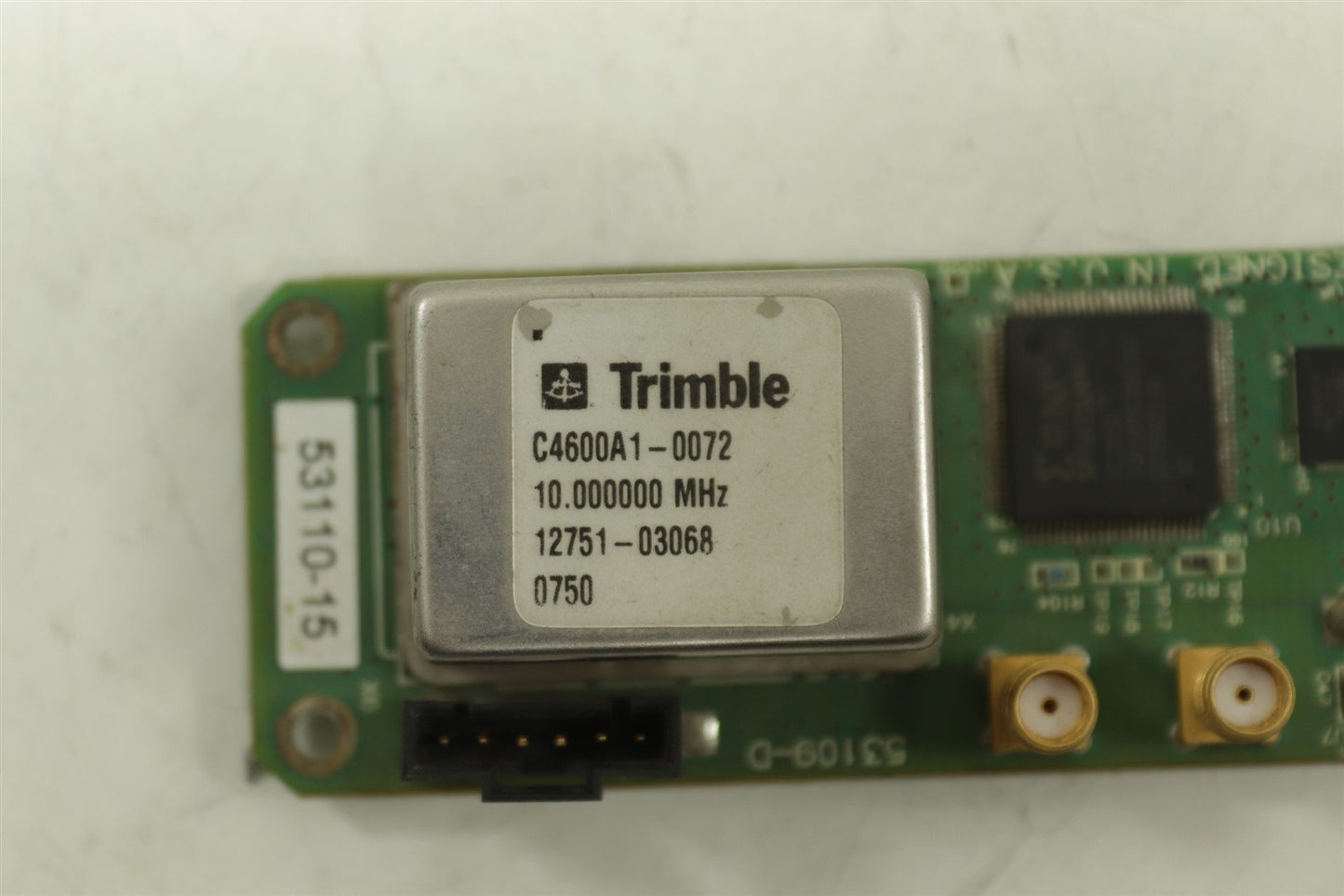 Trimble 53110-15 Mini-T GPS Disciplined Clock Module SMA Female