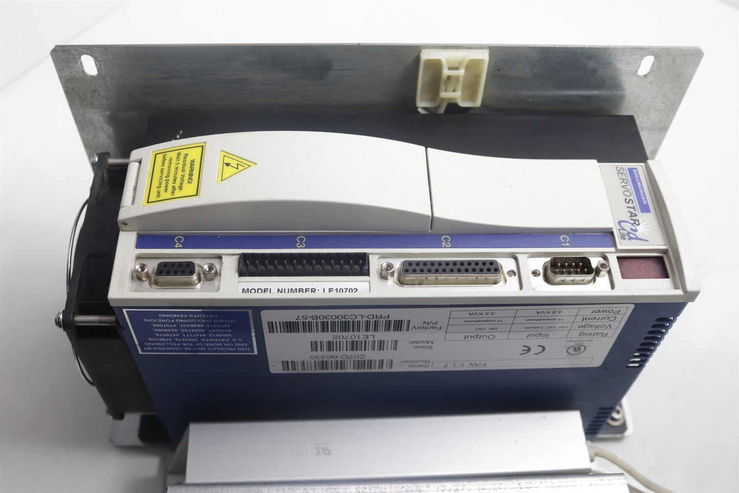 Kollmorgen Servostar CD Lite LE10702 Servo Drive 230VAC 3Φ With Brake Resistor