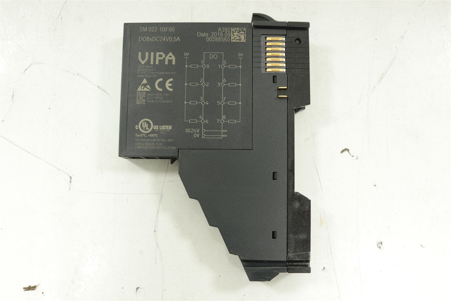 VIPA Digital Output Module 24VDC 0.5 Amp 8 Digital Outputs 022-1BF00