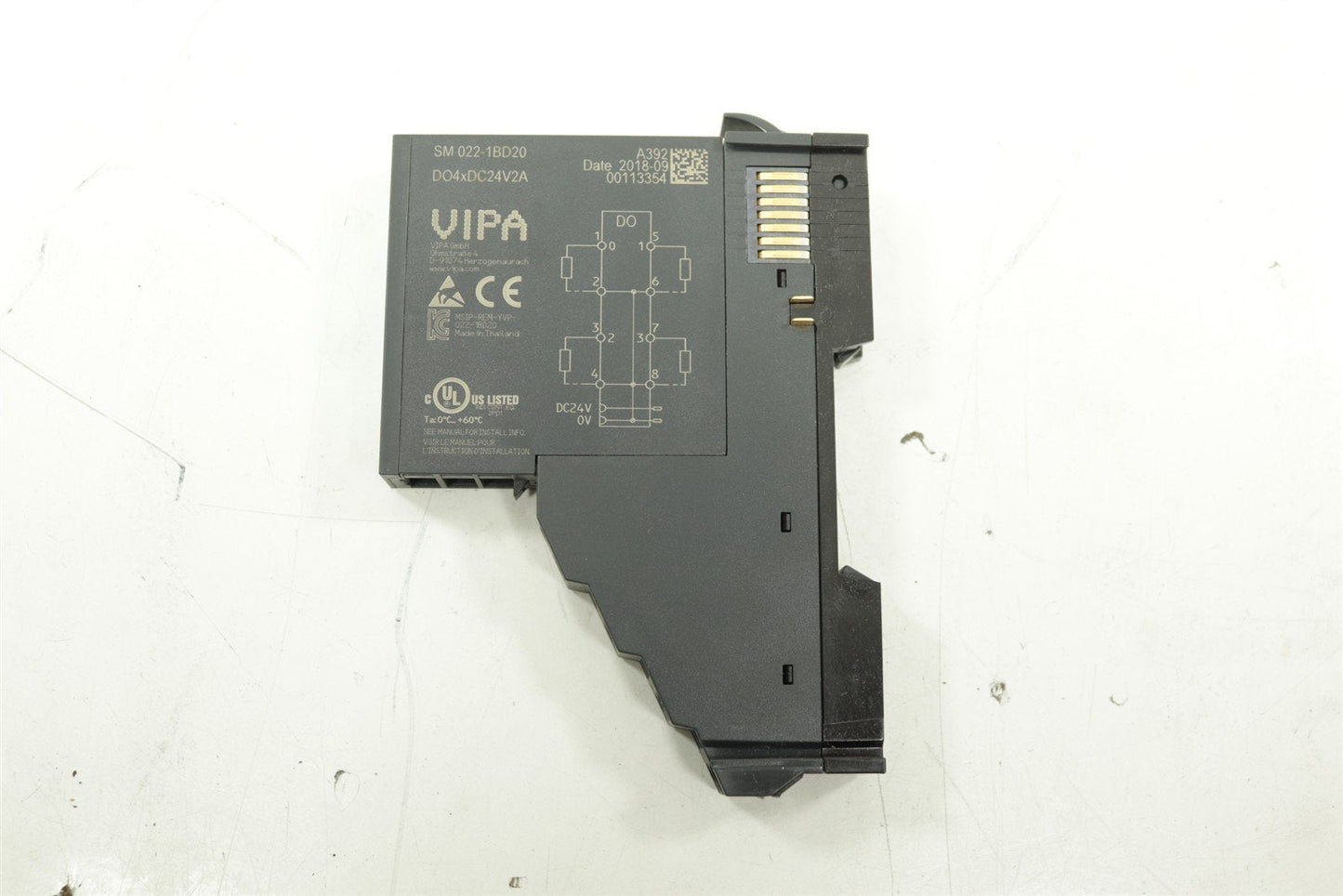 Vipa SM Power Supply 24VDC 2A DIN Rail Mount 022-1BD20