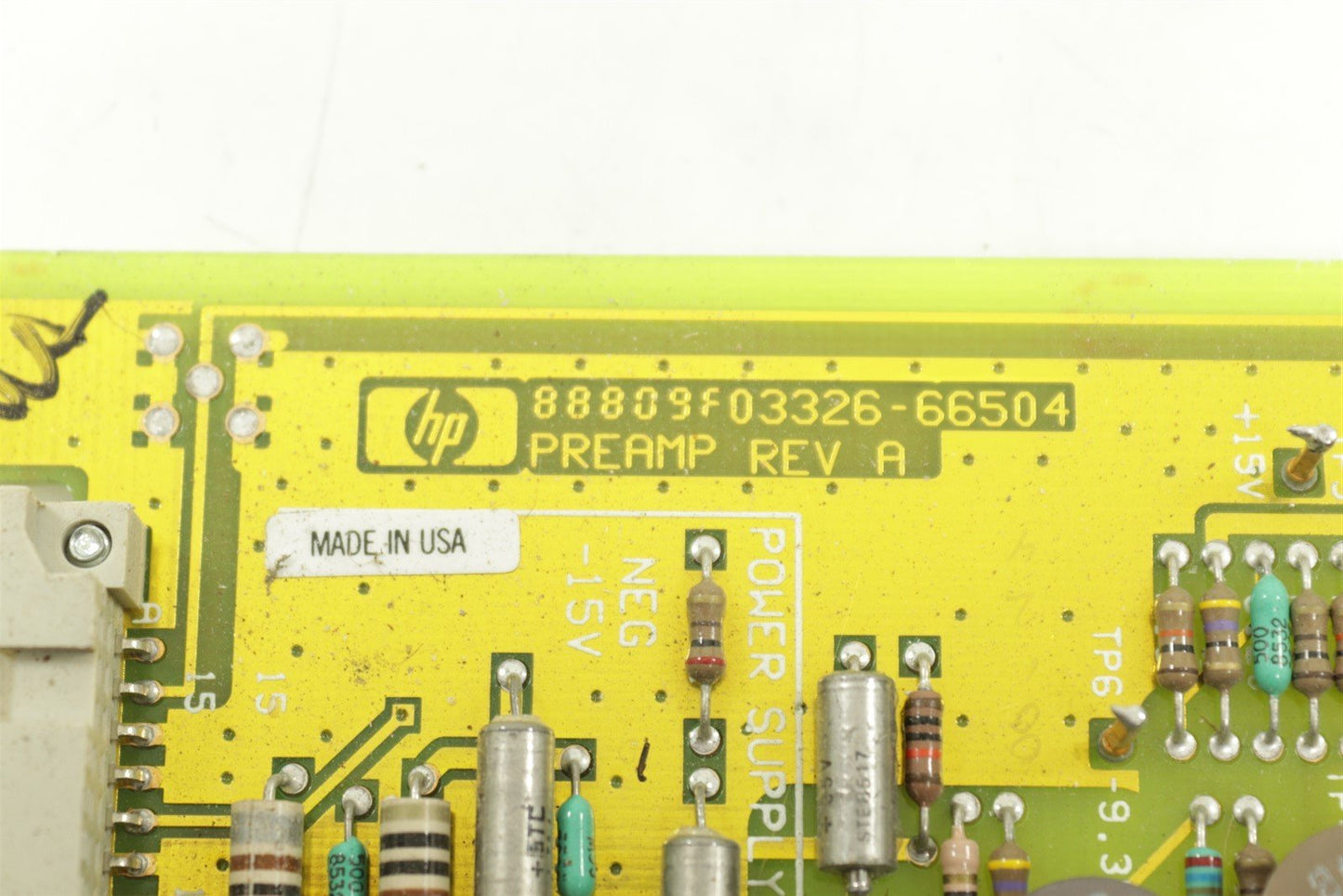 HP PREAMP Card for 3326A Synthesizer 03326-66504