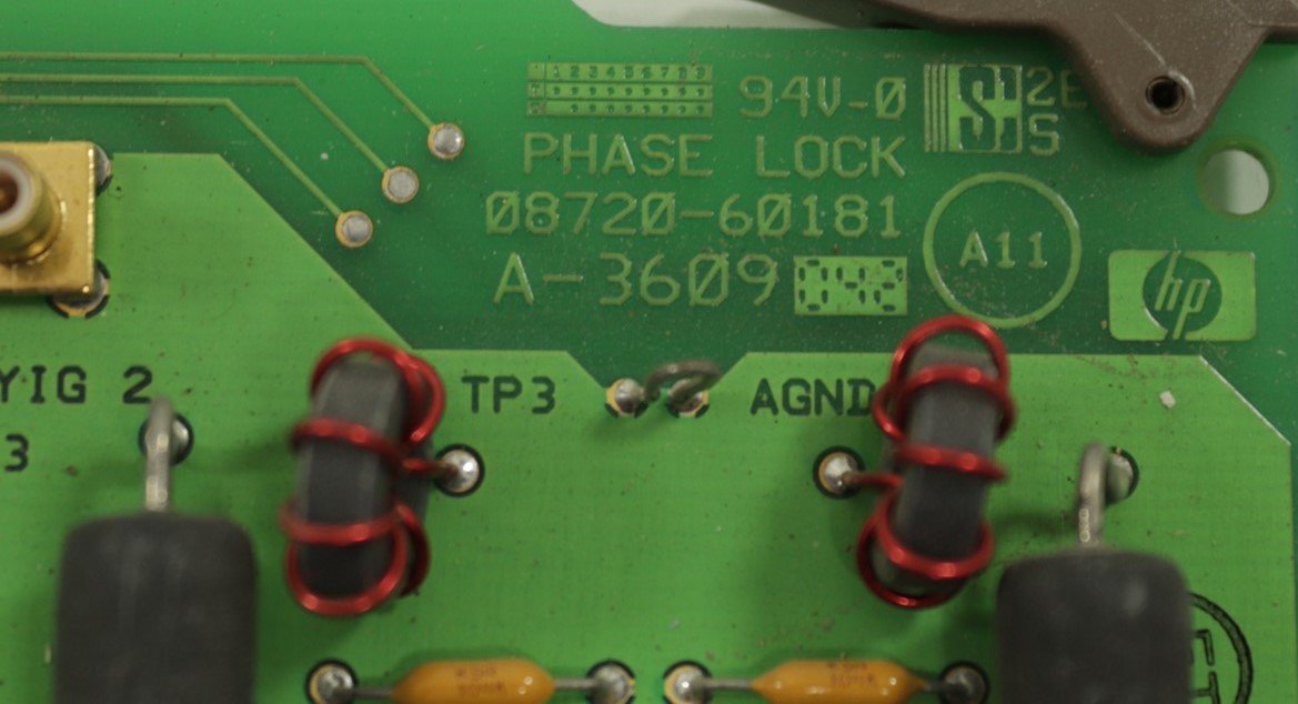 HP Agilent Phase Lock Board 08720-60181