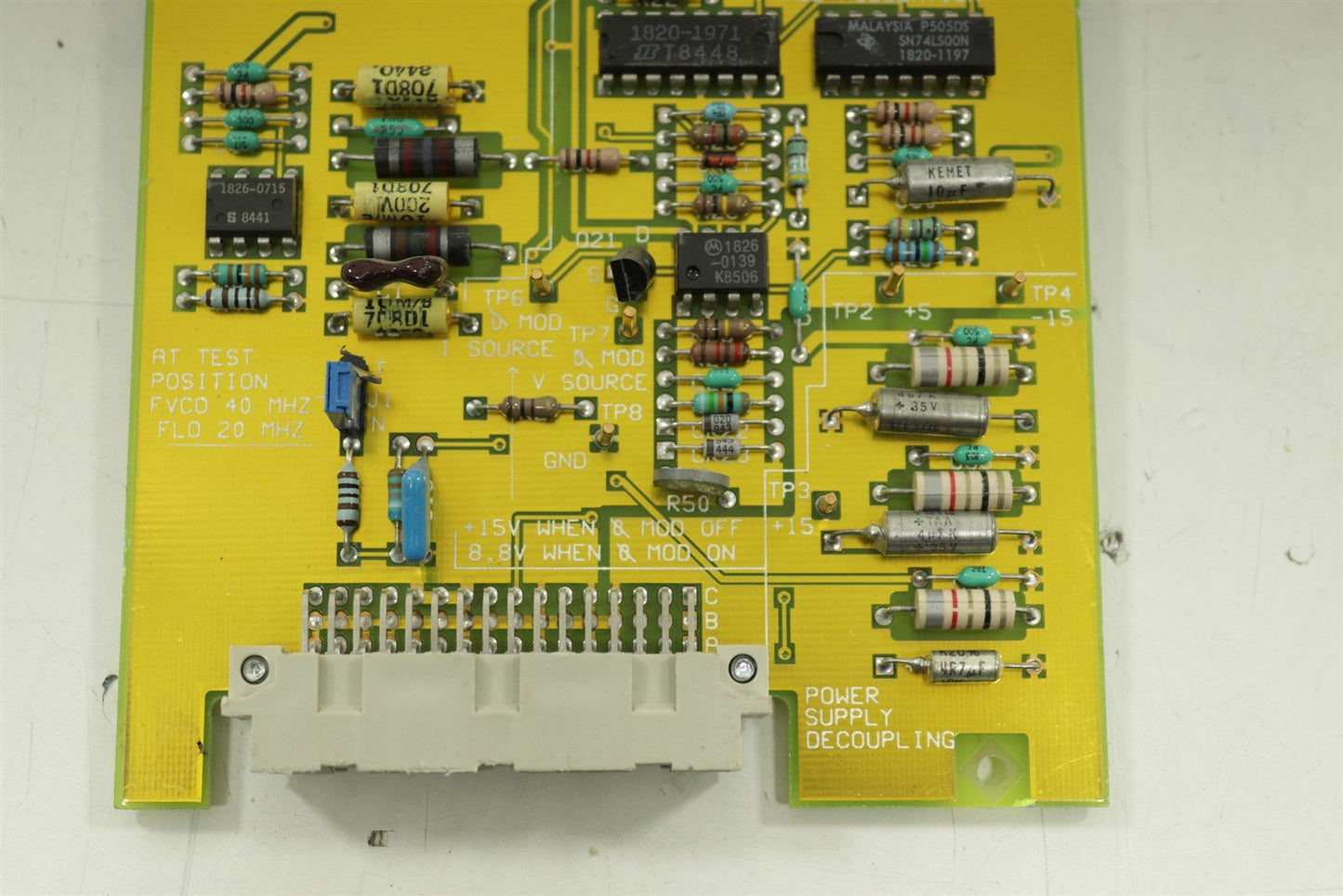 HP VCO CONTROL CARD 03326-66532