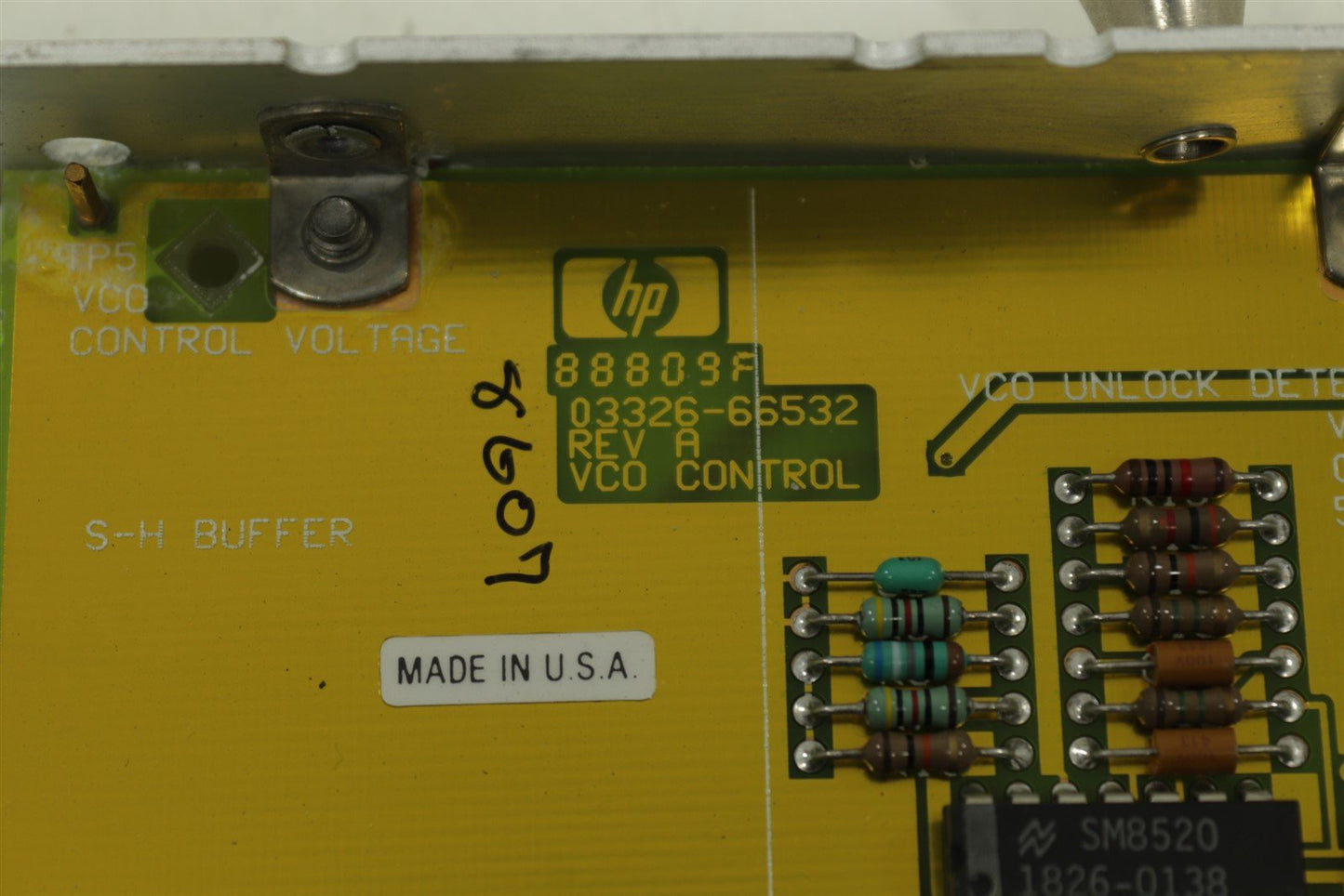 HP VCO CONTROL CARD 03326-66532