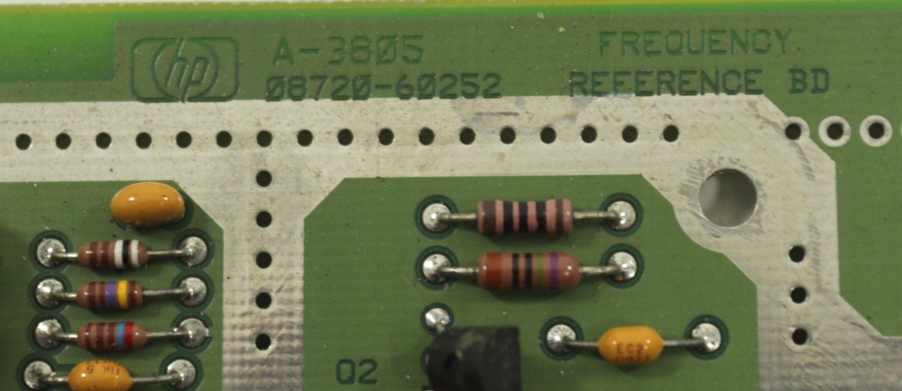HP Agilent Frequency Reference Board Assembly 08720-60252