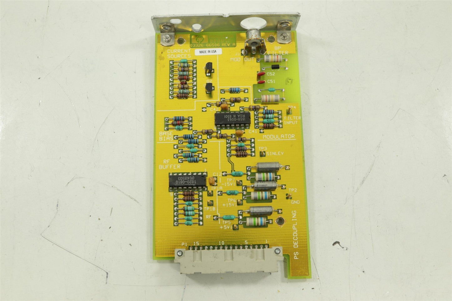 HP MODULATOR Board 03326-66506 REV A