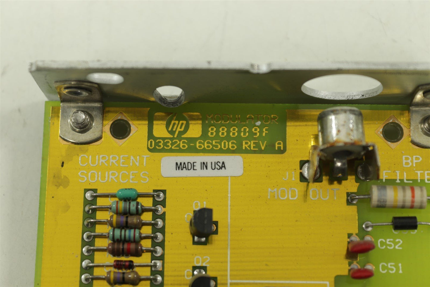 HP MODULATOR Board 03326-66506 REV A