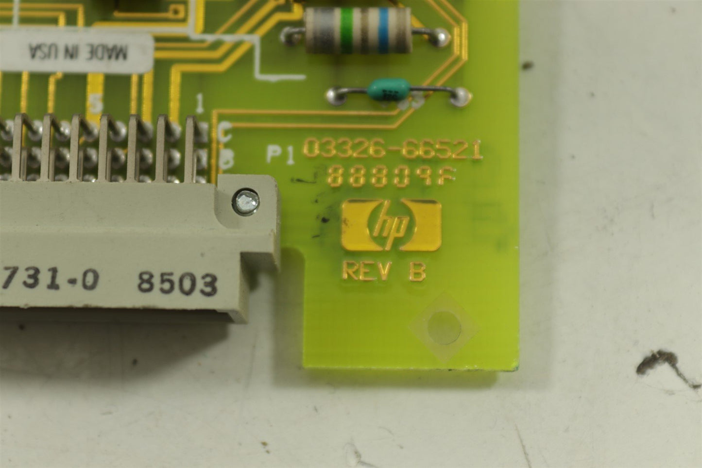 HP OFFSET CARD FOR HP 3326A Loc L2 03326-66521