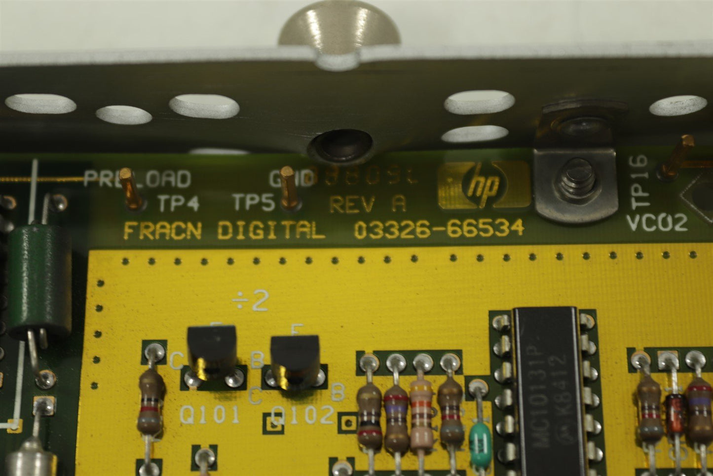 HP FRACN DIGITAL CARD FOR HP 3326A 03326-66534